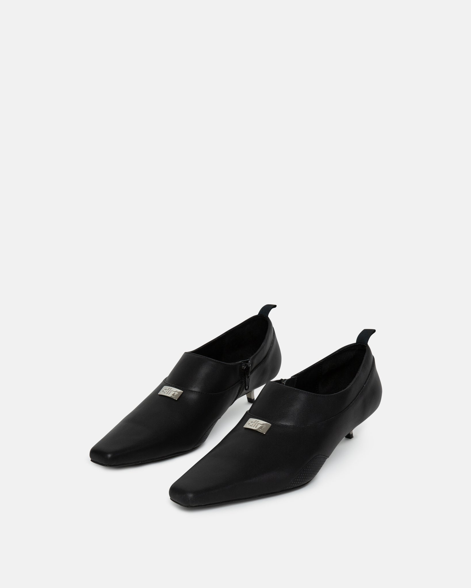 Panelled Court Shoes