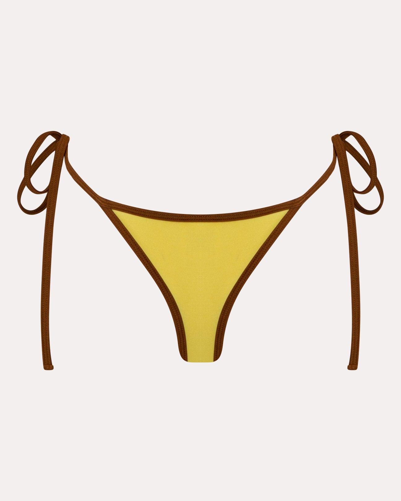 Yellow/Brown Bikini Bottom