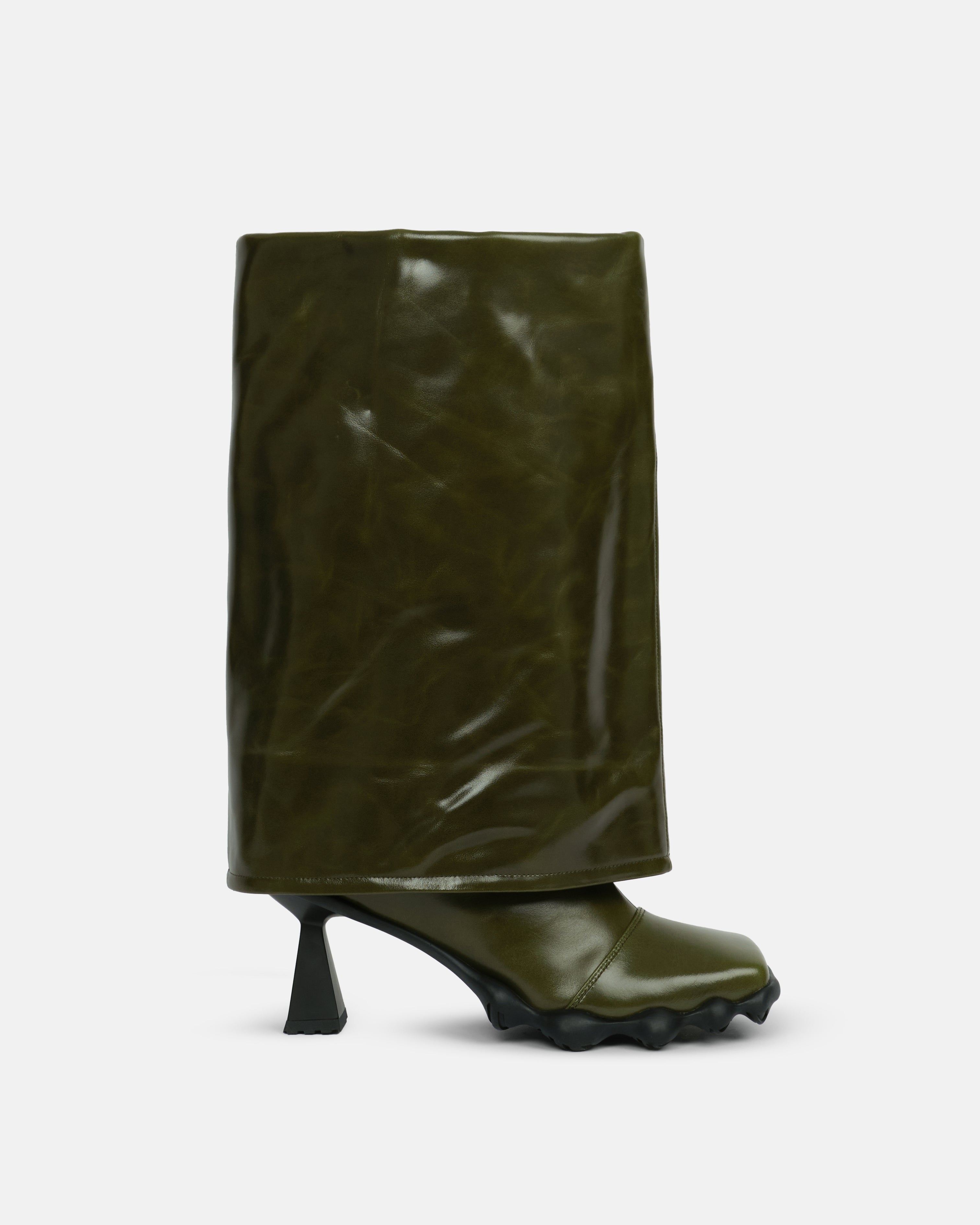 dirt RANGE BOOTS スポーティ　レザー　ロングブーツ Range Boots – DIRT