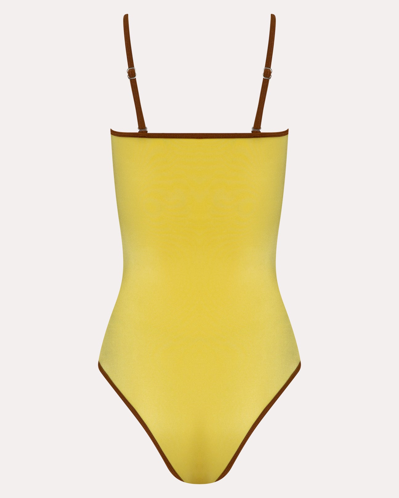 Yellow/Brown Swimsuit